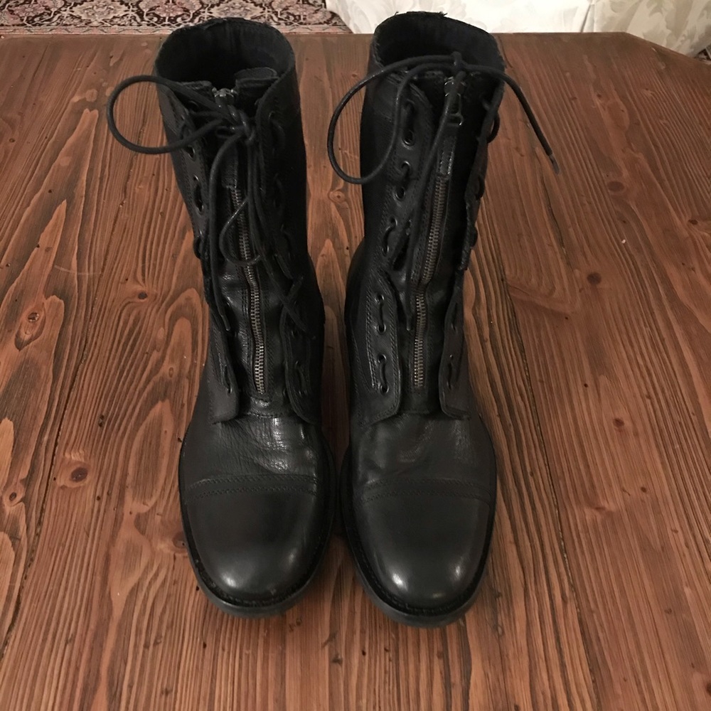 Kenneth Cole Tall Designer Combat Boots